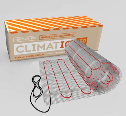 Нагревательный мат CLIMATIQ 6м² 