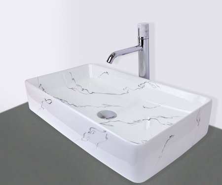 Раковина-чаша Bronze de Luxe Lacio 60 1061BM Белая 