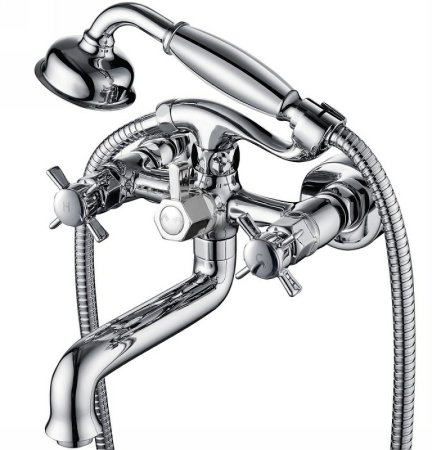 Смеситель для ванны Kaiser Cross 41022 Хром 