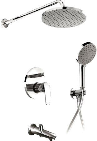 Душевая система ESKO Set_7in1 Хром 