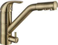 Смеситель для кухонной мойки Paulmark Holstein Ho213013-Br , бронзовый