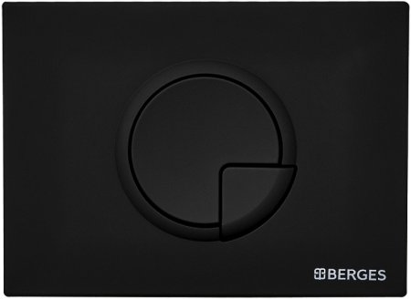 Инсталляция Berges Novum 040225 для унитаза с Черной клавишей смыва 