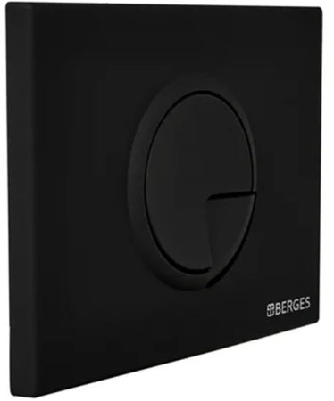 Инсталляция Berges Novum 040225 для унитаза с Черной клавишей смыва 
