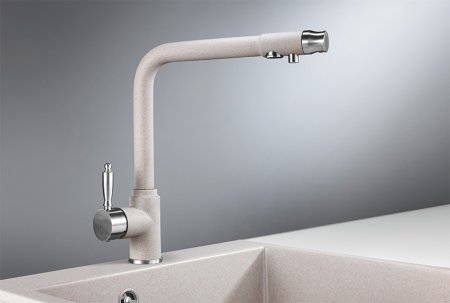 Смеситель Granula GR-2301 для кухонной мойки, антик 