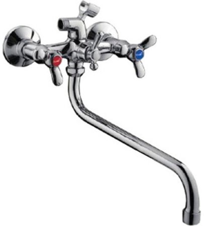 Смеситель для ванны Frap H12 F2212 универсальный Хром 