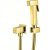 Гигиеническая лейка в наборе с вентилем без смесителя GANZER GZ2039E SET GOLD 