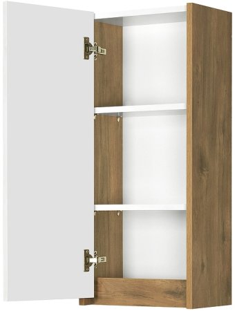 Подвесной шкаф Aquaton Сканди 35 1A255003SDZ90 Белый Дуб рустикальный 