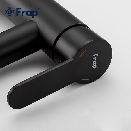 Смеситель для раковины Frap H801 F10801-62 Черный матовый 