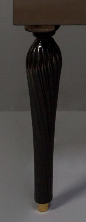 Ножки Armadi Art SPIRALE 35 см черные (пара) 848-B-35 