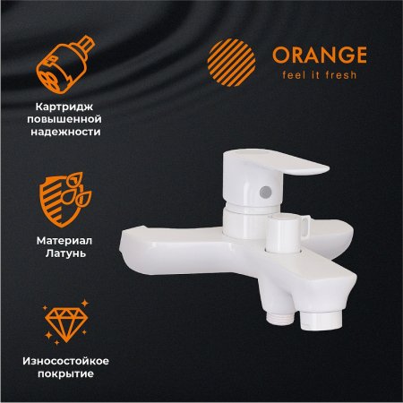 Душевая система Orange Aristo M19-932w Белая 