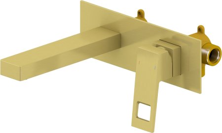 Смеситель Timo Briana 7171/17SM для раковины, с внутренней частью, золото матовое 