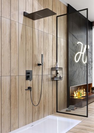 Душевой комплект Timo Briana SX-7119/03SM черный 