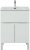 Тумба с раковиной Aquanet Алвита New 60 1 ящик, 2 дверцы, белый матовый 