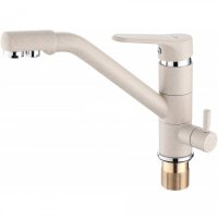 Cмеситель для кухни под фильтр ViEiR V15001-B Бежевый