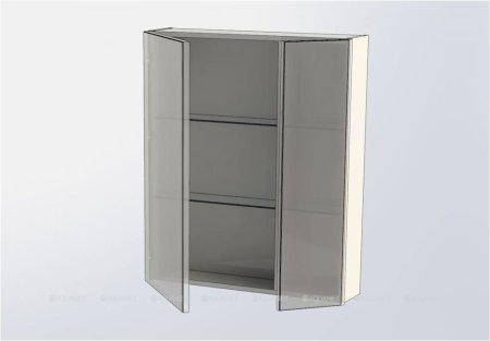 Зеркало-шкаф Aquanet Орлеан 75 белый 