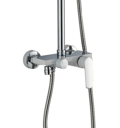 Душевая система Haiba HB24804 Белый Хром 