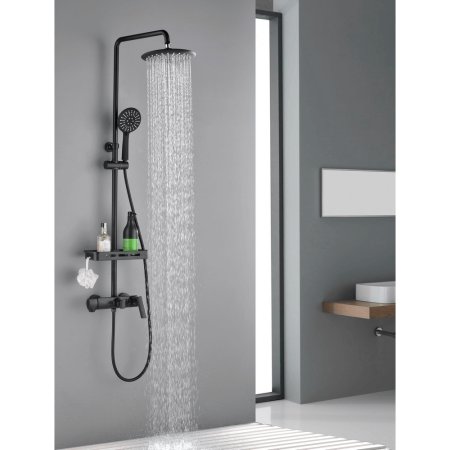 Душевая система Orans OLS-7003 чёрная 