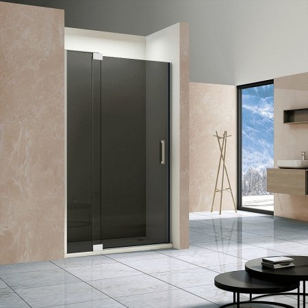 Душевая дверь Vincea Extra 90 VDP-1E8090CG профиль Хром стекло тонированное 