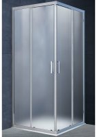 Душевой уголок Vincea Alpha 90x90 VSS-3AL900MT профиль Хром стекло текстурное