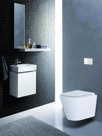 Унитаз Azario Teramo AZ-0053 подвесной Белый с сиденьем Микролифт 