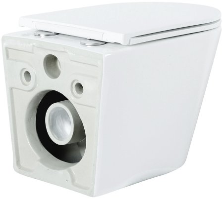 Унитаз Azario Teramo AZ-0053 подвесной Белый с сиденьем Микролифт 