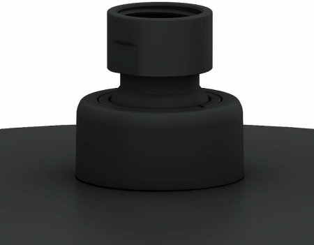 Верхний душ Damixa Scandinavian Pure 936050300 Черный матовый 