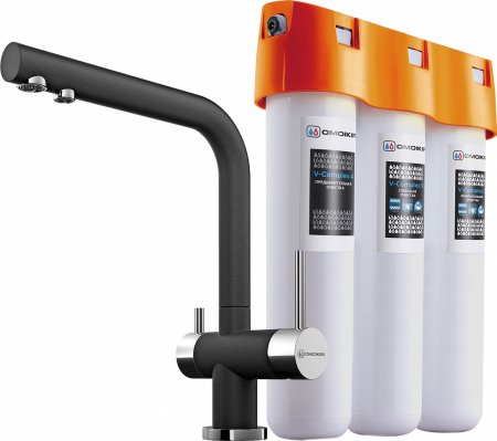 Смеситель для кухонной мойки Omoikiri Nagano BL 4047.8028 с фильтром 