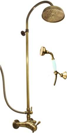 Душевая система Rav Slezak Labe Mosaz L481.5/3SM (L081.5/3SM) бронза 