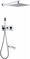 Душевая система Abber Daheim AF8217 Хром