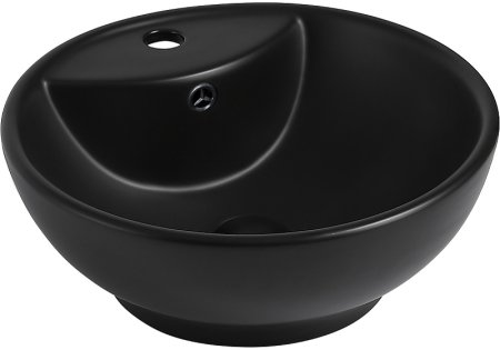 Раковина Abber Bequem 46 AC2101MB Черная матовая 