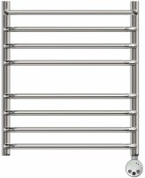 Электрический полотенцесушитель Point Нептун PN09156SPE П7 500x600 с полкой левый/правый Хром