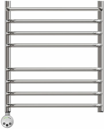 Электрический полотенцесушитель Point Нептун PN09156SPE П7 500x600 с полкой левый/правый Хром 