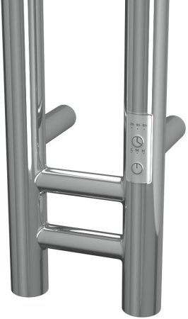 Полотенцесушитель электрический (I-образный) Bauedge Stella DB-0064, 13x160 см 