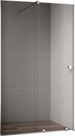 Душевая дверь в нишу Cezares Stream BF 1 110 C Cr + трап в подарок 