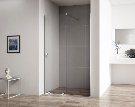 Душевая дверь в нишу Cezares Stream BF 1 110 C Cr + трап в подарок 