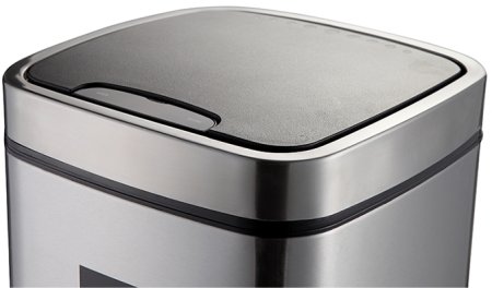 Ведро для мусора WeltWasser Rone MT 9L сенсорное 10000000874 Хром матовый 