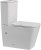 Унитаз компакт Abber Rechteck AC1210 Белый с бачком и сиденьем Микролифт 