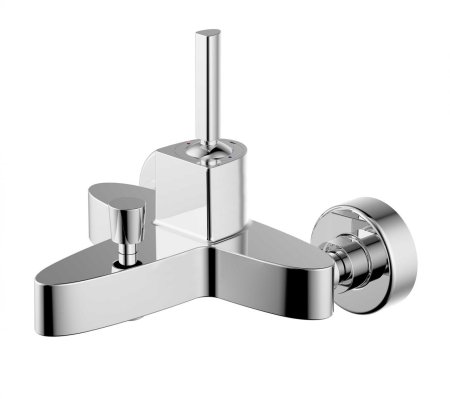 Смеситель для ванны Bravat Spring F679113C-01, хром 