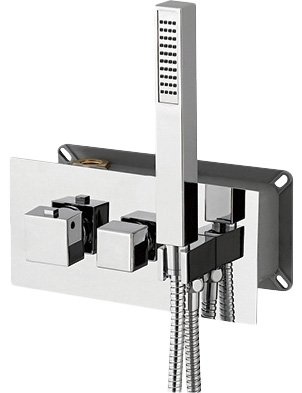 Термостат RGW Shower Panels SP-44-03 С ВНУТРЕННЕЙ ЧАСТЬЮ, для душа 