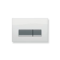 Кнопка смыва Koller Pool Alcora ST 1200 Integro White Glass белое стекло Кнопка смыва Koller Pool Alcora ST 1200 Integro White Glass белое стекло