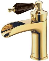 Смеситель для раковины Boheme Vogue 211-BSW Золото