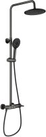 Душевая система WONZON & WOGHAND, Темный графит (WW-A30653-BGG)