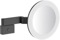 Зеркало косметическое с подсветкой TIMO Petruma 15276/03, черный