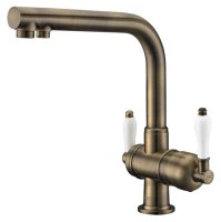 Смеситель Zorg Clean Water ZR 328 YF antique для кухонной мойки
