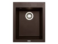 Мойка для кухни каменная Longran Cube CUG 41х50 Марон