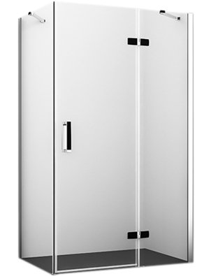 Душевой уголок WasserKRAFT Aller 10H06RB black matt, 120x80 см 