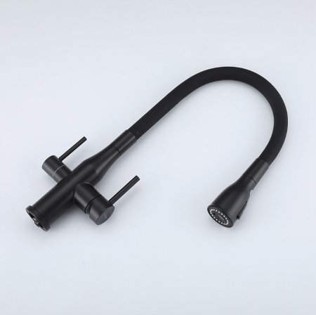 Смеситель для кухни Gappo G4399-66 Черный матовый 