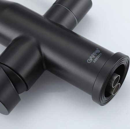 Смеситель для кухни Gappo G4399-66 Черный матовый 