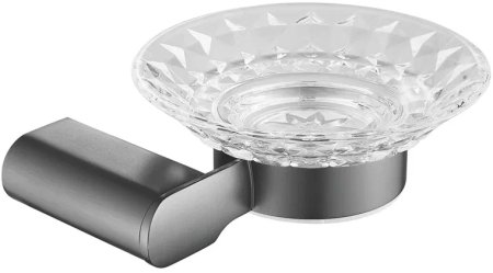 Мыльница Rose RG1703T, пепельный 