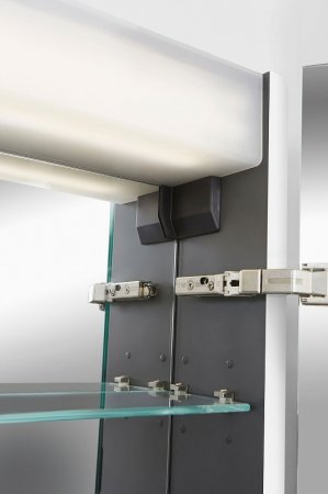 Зеркальный шкаф AM.PM Sensation 80 M30MCR0801WG Белый глянцевый 